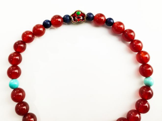 【上新了故宫柿柿如意手链红包】巨巨巨显白的柿柿如意红玛瑙手串选它够了！(图10)