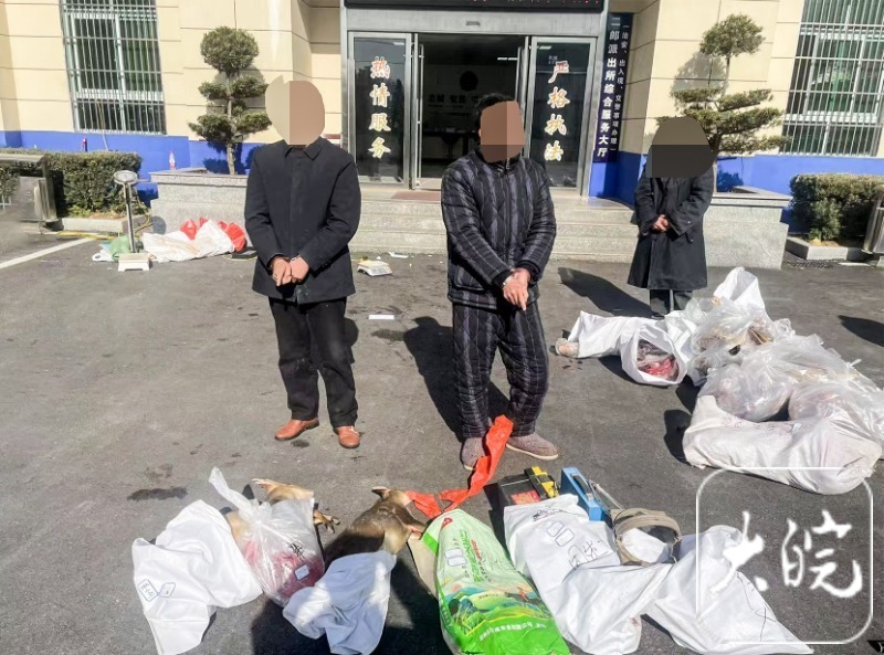 宿松警方捣毁非法狩猎贩卖野生动物产业链 6人被刑拘(图1)