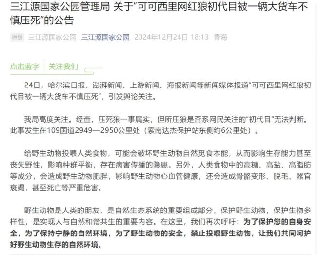 青海牧民在公路上遇野狼拦车 疑乞食行为引关注(图4)