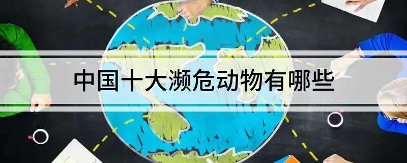 中国十大濒危动物有哪些(图1)