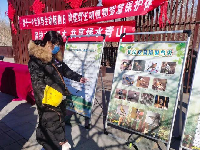 “世界野生动植物日” 石景山普法宣传在行动(图3)
