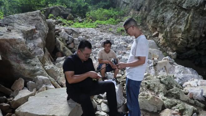 广西一村疑现大型野生动物：脚印如拳大目击者称其黄黑相间当地已装监测设备(图2)