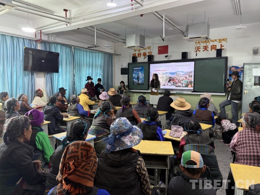 藏大学子奔赴定日县岗嘎镇 助力珠穆朗玛国家公园建设(图3)