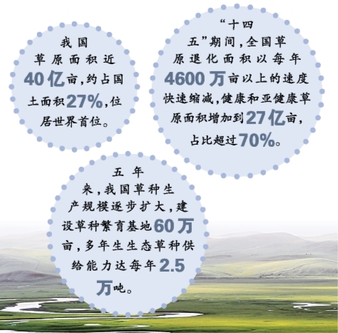 风吹草浪景成诗 草原牧歌唱新章——“十四五”期间我国草原生态治理成效显著(图4)