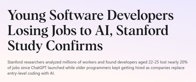 美国码农正被AI「大屠杀」！Karpathy惊呼26届毕业生崩溃(图1)